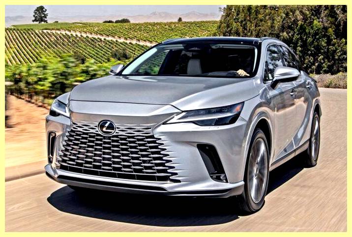 Lexus RX (2023). Описание версии и прайс-лист