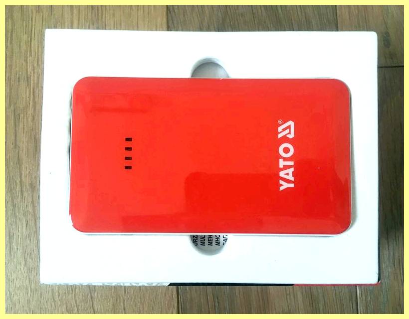 Тест powerbank с функцией запуска, бустер Yato YT-83080